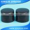 Black Color Smooth Face Plastic Bottle With Brush Cap