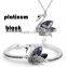 2015 bridal jewelry set silver fashion jewelry set beads fashion jewelry set