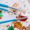 Hot Selling Free Sample China 3Pcs Flat Shap Bristle Hair Wooden Handle Art Paint Brush Manufactures