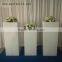wholesale pure white glass fiber vase for wedding decoration wedding materials party decorations(MS-225)