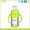 Anti Expolosion Double Walled Protective High Borosilicate Glass Baby Feeding Bottle