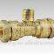 compression fitting/brass adapter/high quality brass connecter/compression connecter