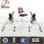 Plastic stacking chair, folding plastic chair with wheel, folding chairs with arms DU-0719