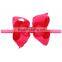 Deshine 15*8cm Big Ribbon Hair Bow Headband For Baby ZX1669