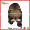 Kids educational new small plastic brown bear statues toy