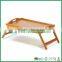 Folding bamboo bed desk