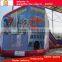 Cartoon theme inflatable bouncer with slide