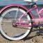 20 Inch Pink Girl Beach Cruiser Bike KB-BC-Z29