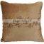 Decorative Pillow Cover With Stone Work
