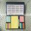 calendar sticky note with leather cover