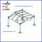 Recycle custom outdoor design aluminum stage lighting truss for wedding/concert stage aluminum truss