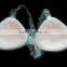 skin-friendly hypoallergenic triangle breast forms with strap 0.5kg-1.2kg/pair