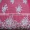 New Design Handmade Pearl decorative bridal french embroidery lace fabric guangzhou wholesale