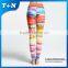 sublimation yoga legging black girls wearing yoga pants