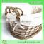 Baskets wholesale Handmde oval Wicker storage baskets / Soft bread basket /Rattan wicker bread baskets