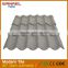 Construction material colorful heat resistant corrugated stone coated metal roofing tiles