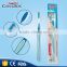 Personalized brand name medium bristle silicone toothbrush