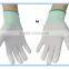 PU Finger Coated 13 Gauge Carbon Fiber ESD Gloves for Electric work