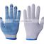 China Famous brand 7G PVC dotted cotton gloves