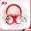 Hot selling plush earmuff toy with print, cute warmer winter earmuff for children