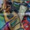 China wholesale digital print custom design women silk scarf