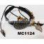 truth plain cowhide braided handmade leather bracelet with owl beads charm