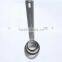 4 Piece High Quality Stainless Steel Measuring Spoons Set