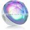 Colorful Ball Bluetooth Speaker Wireless Speaker HIFI Bass Handsfree Speaker With LED Flash Lighting Support TF Card FM