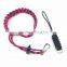 black and pink rose noche paracord camera wrist strap survival paracord wrist strap