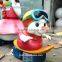 Fiberglass cartoon characters for garden decoration statue