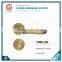 Euro solid tubu lever handles with euro 40-80mm brass cylinder
