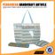 Paper straw tote beach bag