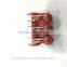 6 RCA plug box type rca connector AV socket with best price