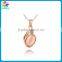 Rotating lover pearls square pendants jewelry necklace with pendant