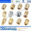 Professional factory PPR pipe brass fitting , brass insert