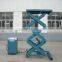 stationary dump truck hydraulic hoist car lifting or cargo lifting