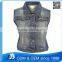 Custom Classic Medium Washed Vintage Denim Vest