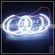cob angel eyes ring headlight kit for bmw e36 e38 e39 e46 e90 car led lighting 4 x 131mm cob halo ring conversion headlight