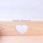 Unfinished Wood Serving Tray With Heart Shaped Handle ,Fruit Storage Plate
