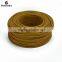 New Style Popular Colourful Textile Power Cord ,Brown Yellow Fabric Power Cord Round