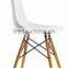 Charle DSW side dining chair strong armless ABS plastic dining chairs