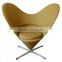 modern fashionable and comfortable butterfly fabric living room chairs