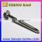 M3.5 Recessed Flat Head Chipboard Stainless Steel Screw From Taiwan