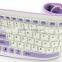 High Quality Corlorful Silicone Keyboard/folding Silicone Keyboard/portable Keyboard