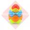 5 in 1 non-toxic creative play trolltech stacking egg baby toy
