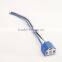 Automotive wire harness and electrical wire harness