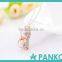 Top Quality Fashionable Double Pearl Peanut Necklace Pendant 925 Sterling Silver