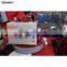 Good efficiency hydraulic towable boom lift for cleaning building