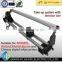 Take up reel system with tention bar for banner printer