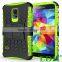 Hybrid Kickstand Armor Case For Samsung Galaxy S7 S7 Edge Case S5 S5 mini Case Dual Layer Silicone+Hard Shell Cover Cases